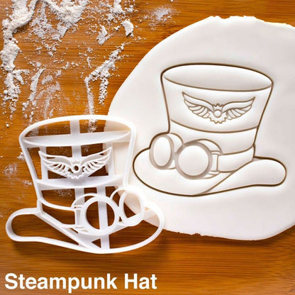 Lot de 3 emporte-pièces imprimés 3D Steampunk - Emporte Piece