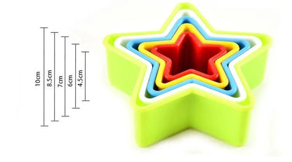 Emporte-pièces Étoiles Dimensions