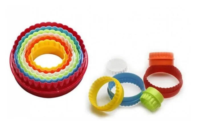 Lot De 10 Emporte-pièces Halloween 3D (fantômes, Yeux, Bouches) | Plastique Robuste, Environ 6.3 Cm | Pour Biscuits, Fondants, Pâtisseries